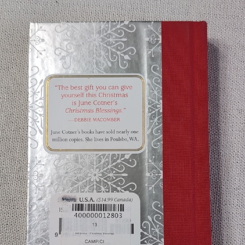 Christmas Blessings Prayers and Poems Book - Picture 2 of 9